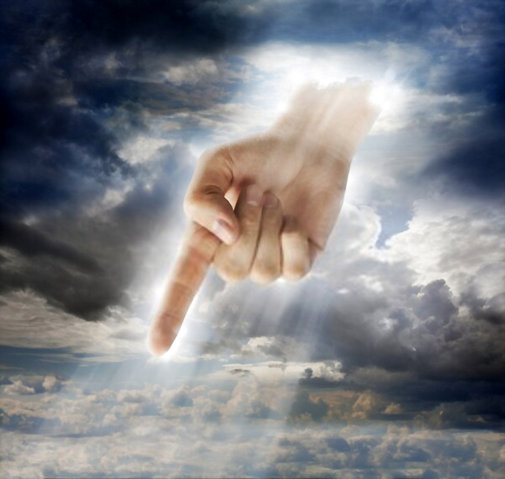 hand of god