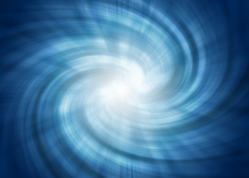 spiral blue